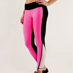 Lululemon color block leggings